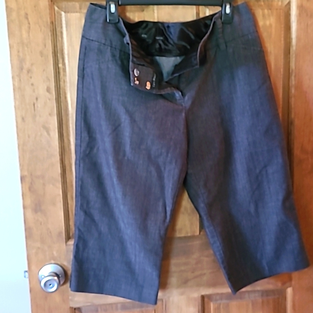 Maurices Capri pants, 13/14, denim color